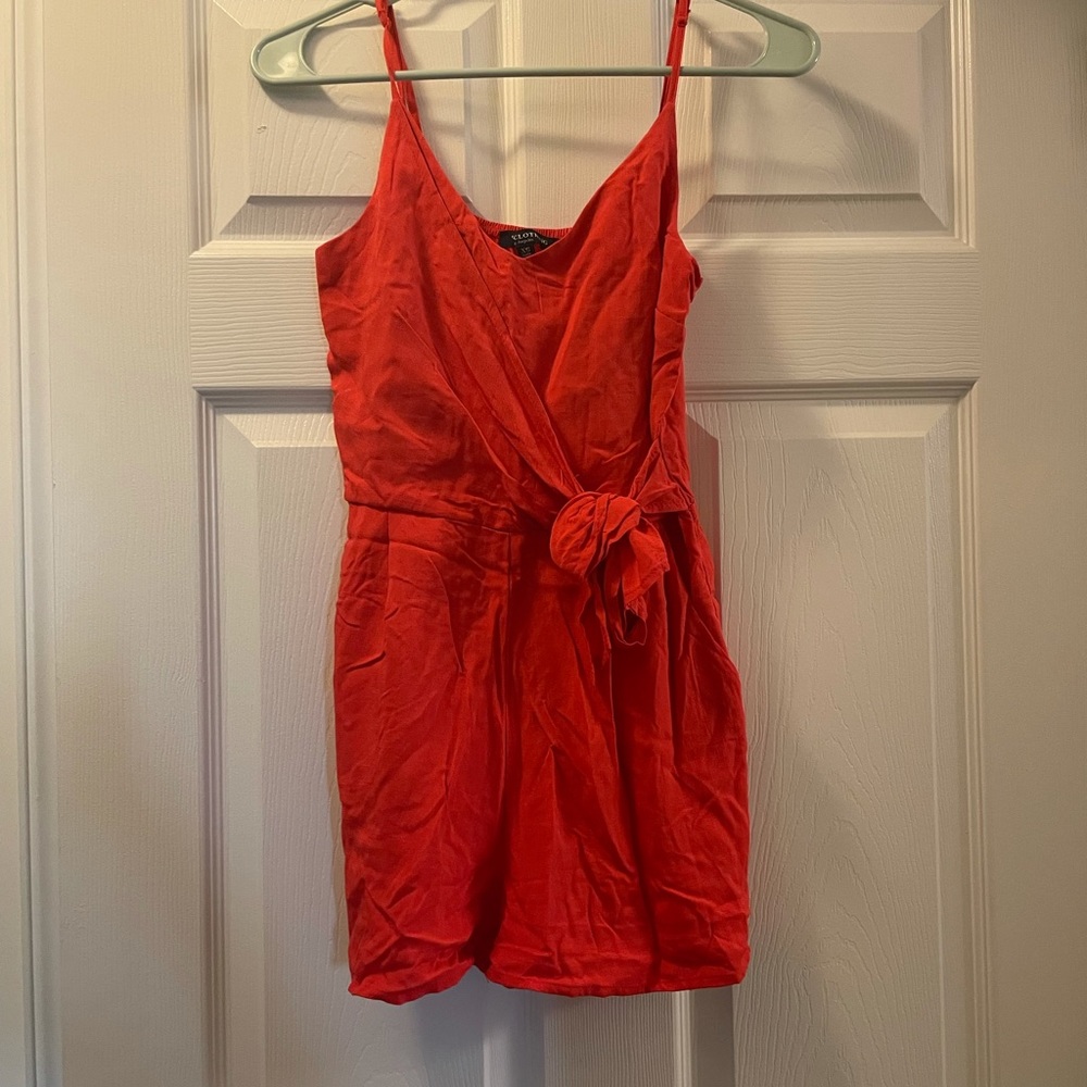 Gorgeous Red Romper